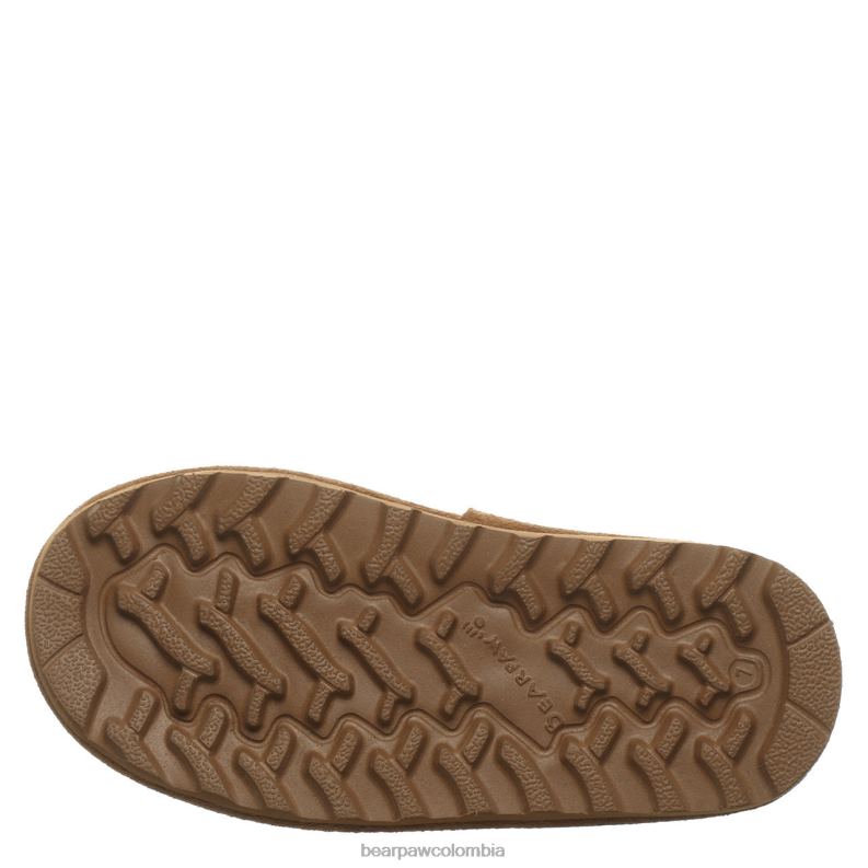 BEARPAW 8B2H575 botas nuez dura niños niño skye