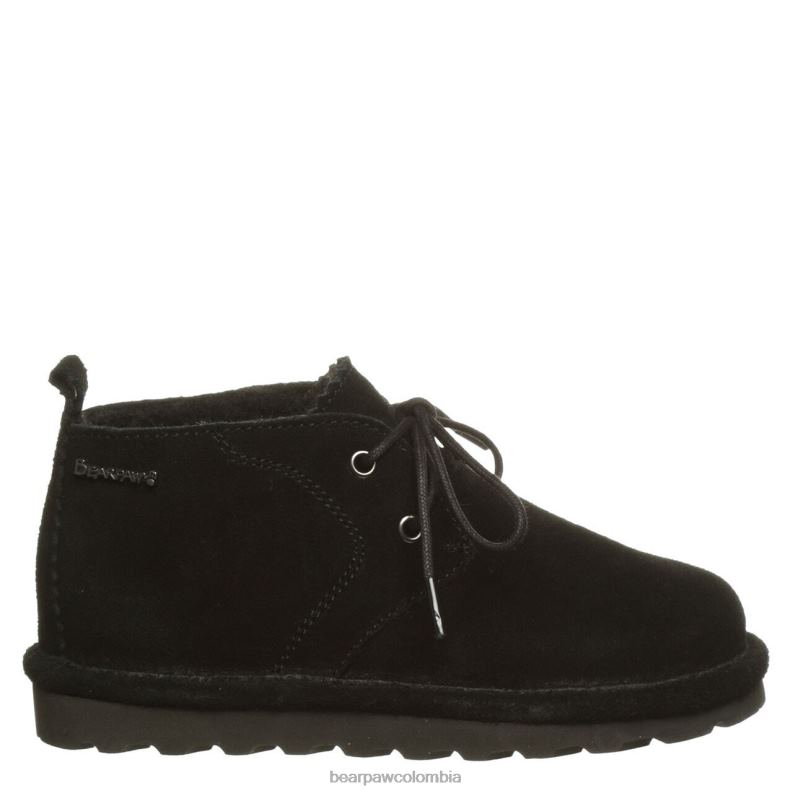 BEARPAW 8B2H576 botas negro niños juventud skye