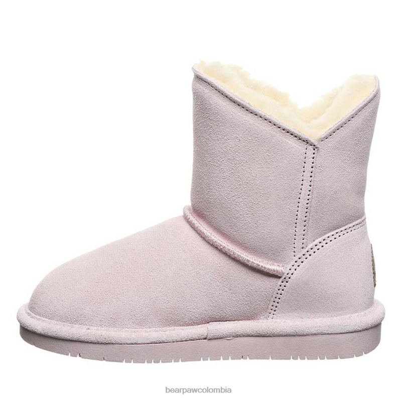 BEARPAW 8B2H581 botas Rosa palido niños juventud rosalina