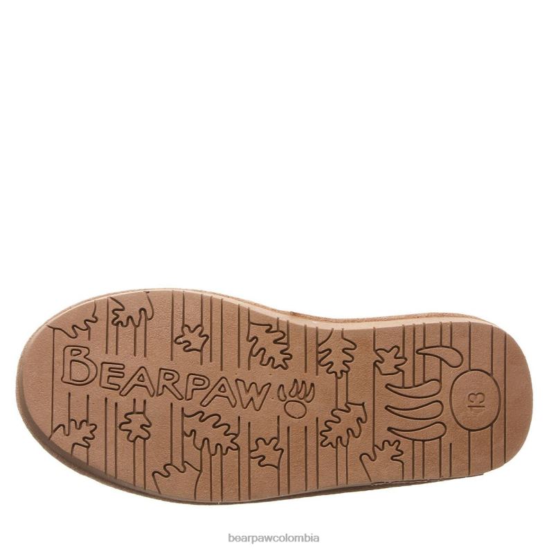 BEARPAW 8B2H584 botas nuez dura niños juventud betsey