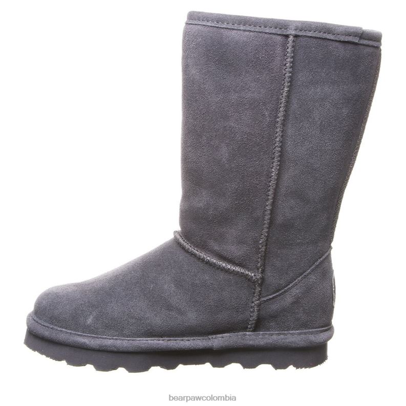 BEARPAW 8B2H587 botas carbón niños elle alto joven