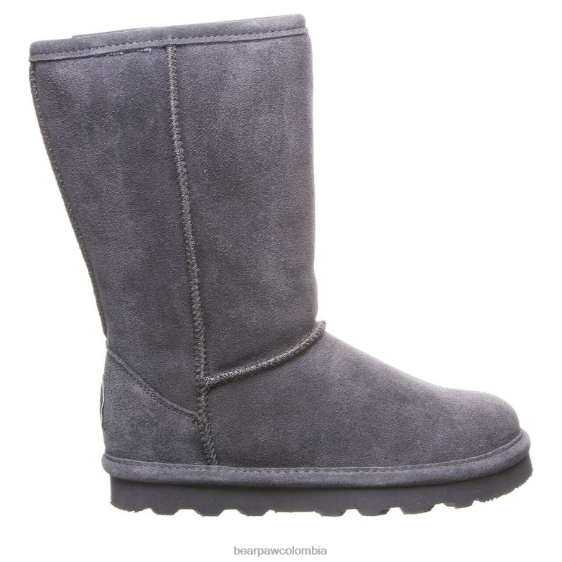 BEARPAW 8B2H587 botas carbón niños elle alto joven