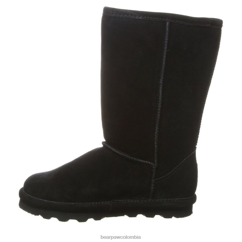 BEARPAW 8B2H588 botas negro niños elle alto joven