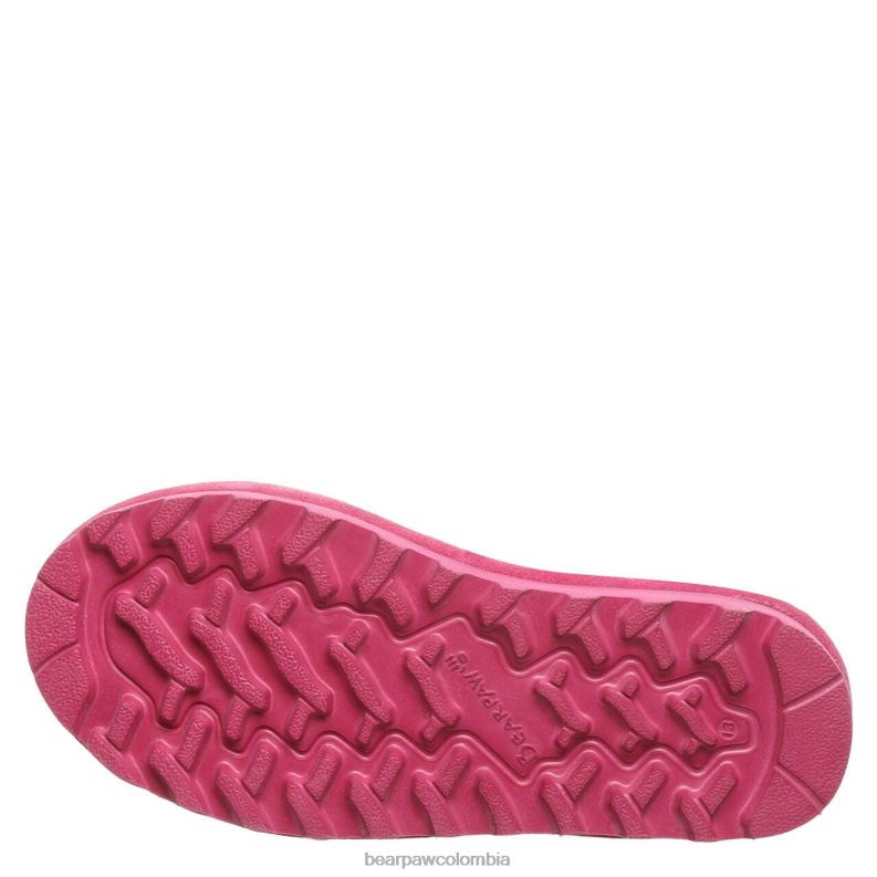 BEARPAW 8B2H589 botas fiesta rosa niños ella juventud