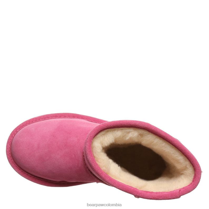 BEARPAW 8B2H589 botas fiesta rosa niños ella juventud