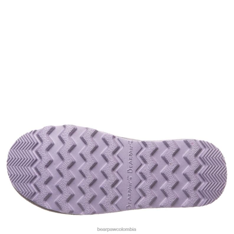 BEARPAW 8B2H591 botas niebla gris niños ella juventud