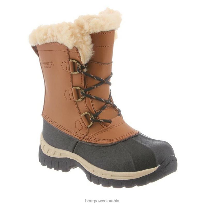 BEARPAW 8B2H594 botas nuez dura niños juventud kelly