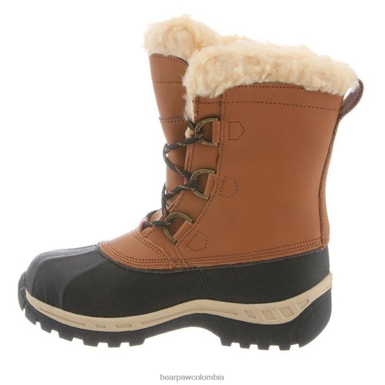 BEARPAW 8B2H594 botas nuez dura niños juventud kelly