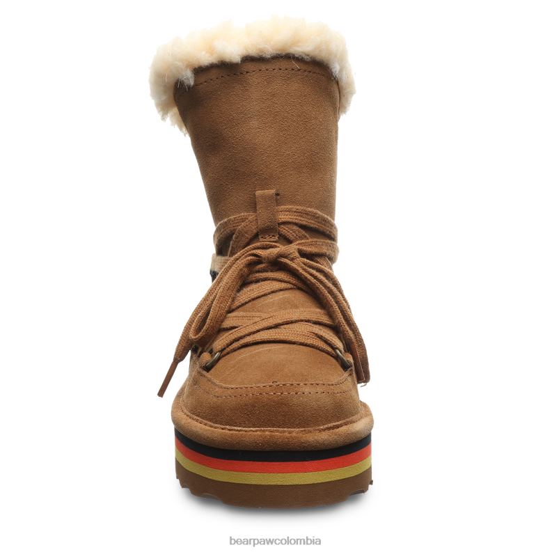 BEARPAW 8B2H598 botas nuez dura niños retro mondi juvenil