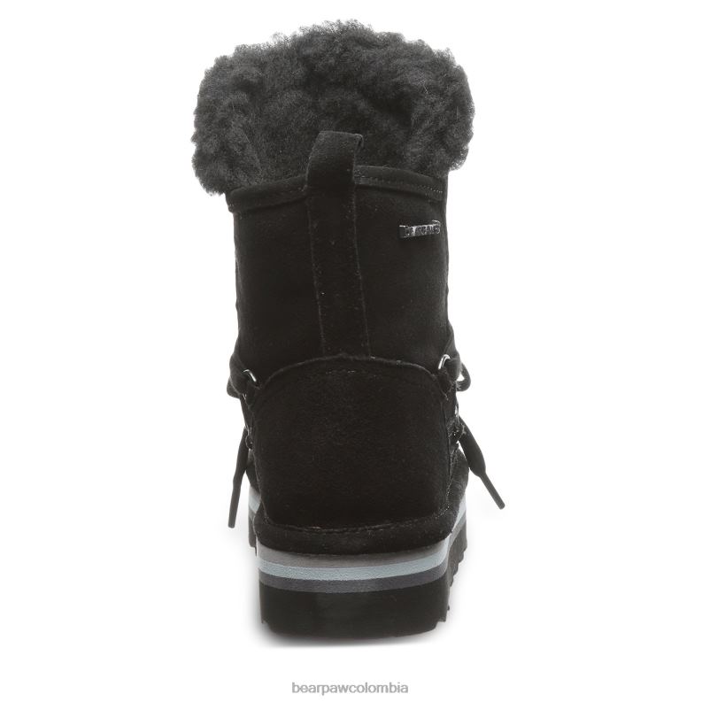 BEARPAW 8B2H599 botas negro niños retro mondi juvenil