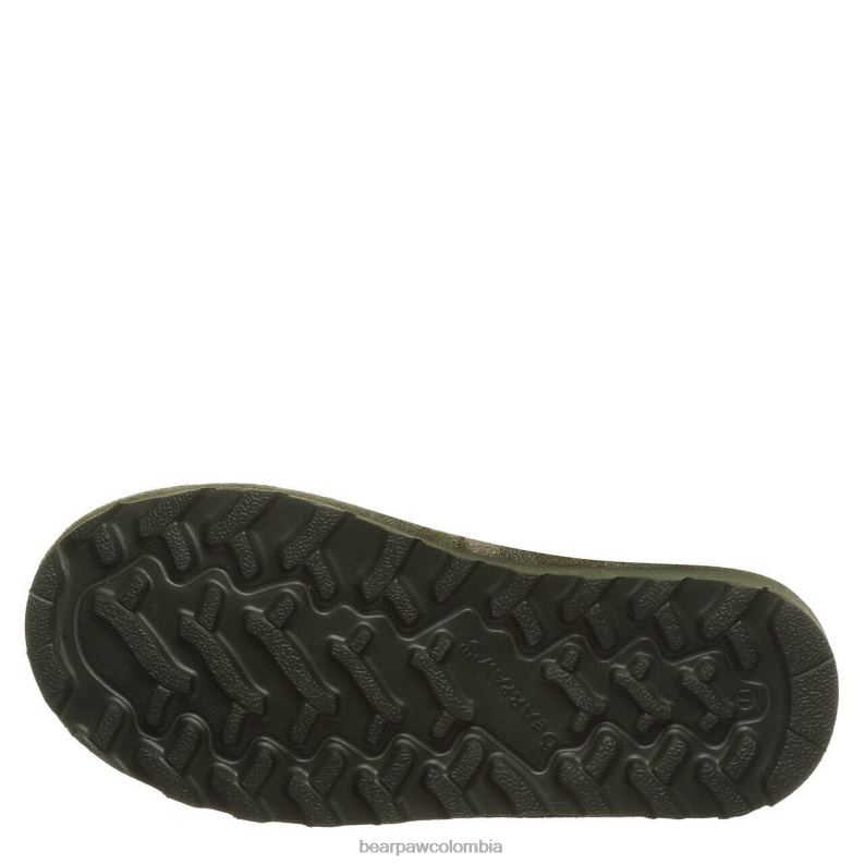 BEARPAW 8B2H603 botas camuflaje oliva niños juventud brady