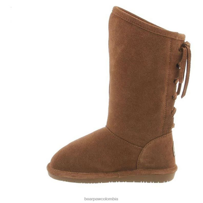 BEARPAW 8B2H605 botas nuez dura niños juventud phyly