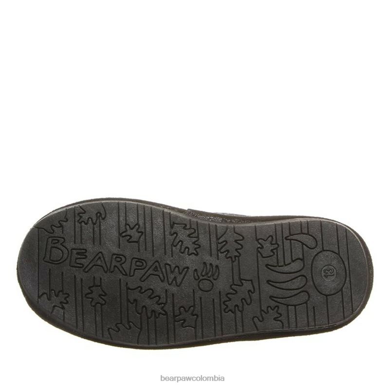 BEARPAW 8B2H607 botas negro nunca mojado niños juventud boshie
