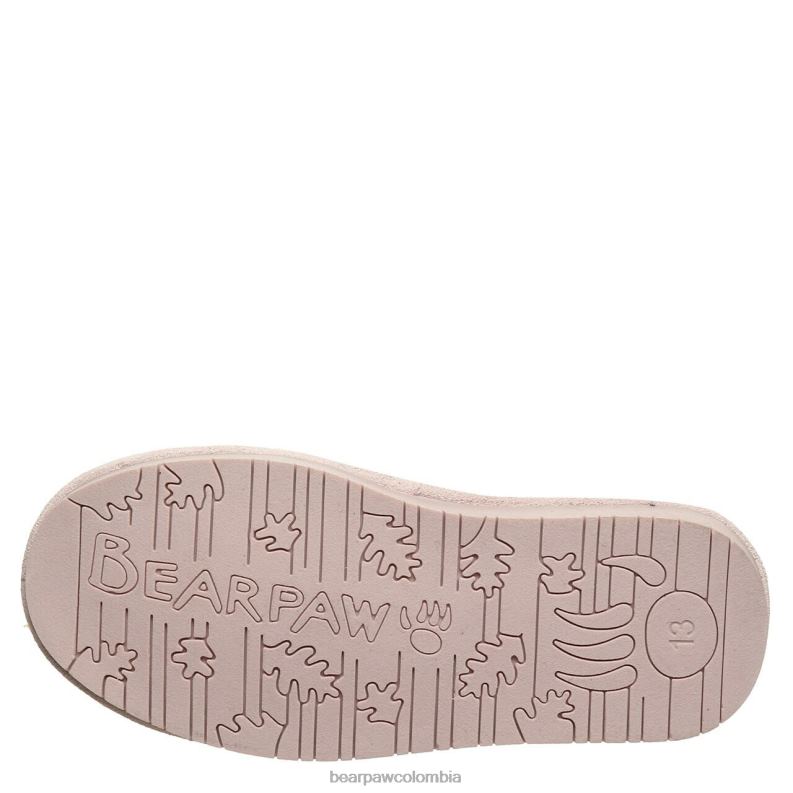 BEARPAW 8B2H608 botas Rosa palido niños juventud boshie