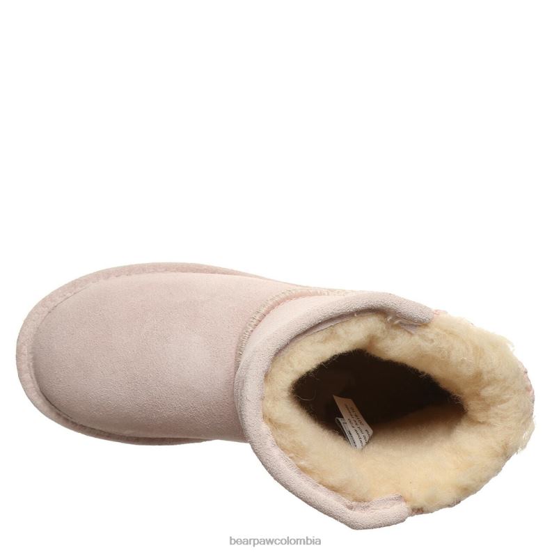 BEARPAW 8B2H608 botas Rosa palido niños juventud boshie