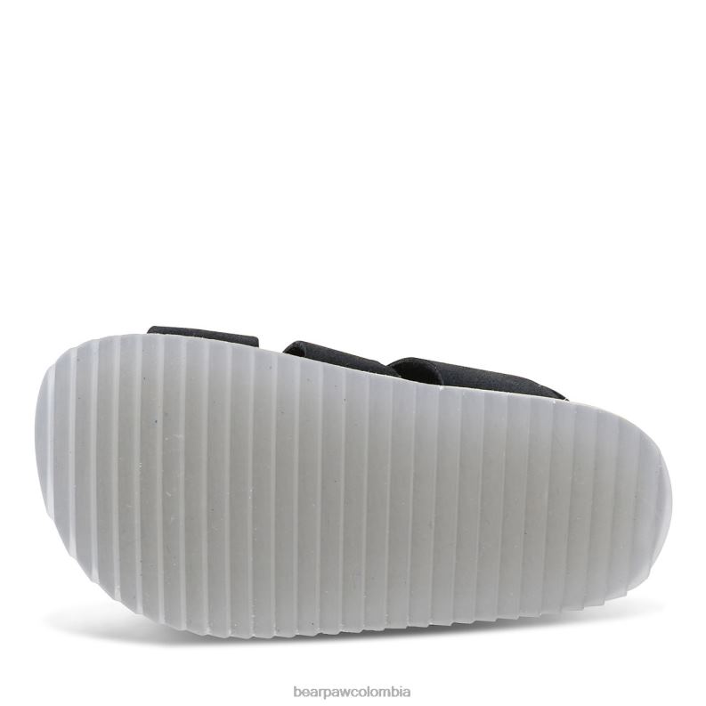 BEARPAW 8B2H623 sandalias negro niños niño zaidee