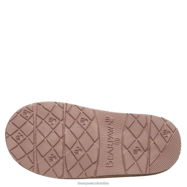 BEARPAW 8B2H609 zapatillas brillo rosa niños juventud loki