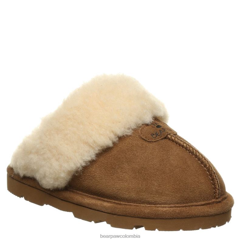 BEARPAW 8B2H610 zapatillas nuez dura niños juventud loki