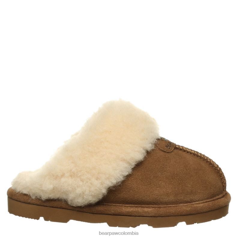 BEARPAW 8B2H610 zapatillas nuez dura niños juventud loki