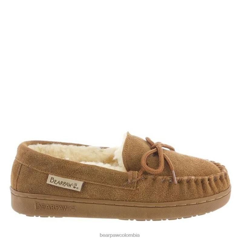 BEARPAW 8B2H611 zapatillas nuez dura niños moc ii juvenil
