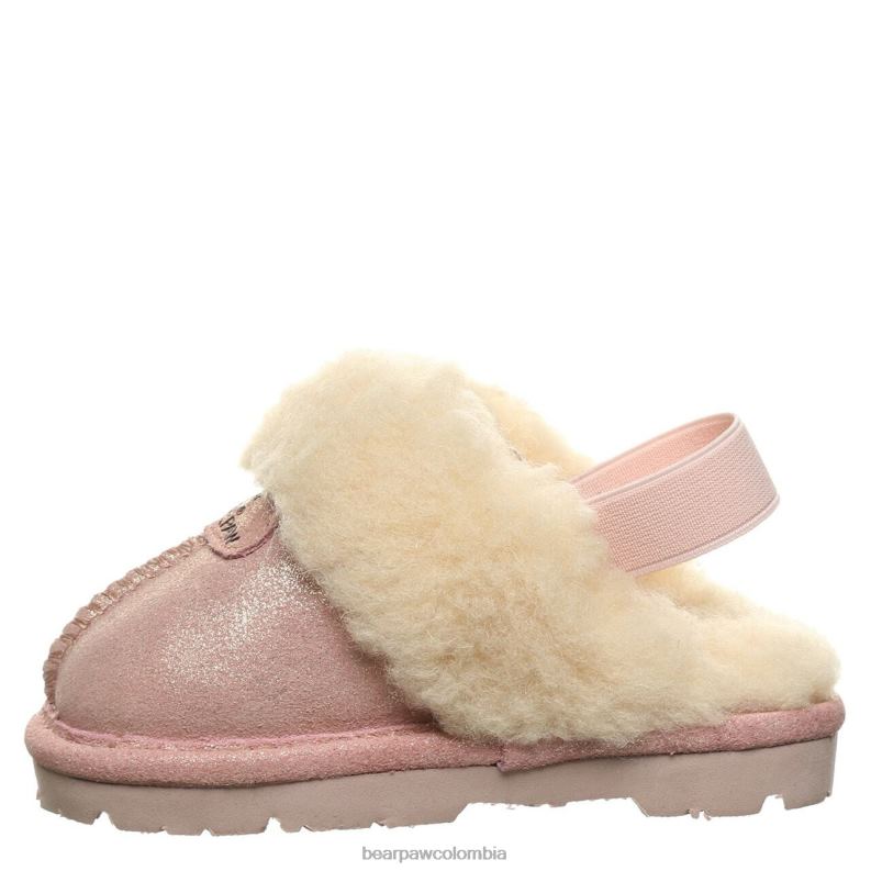 BEARPAW 8B2H612 zapatillas brillo rosa niños niño loki