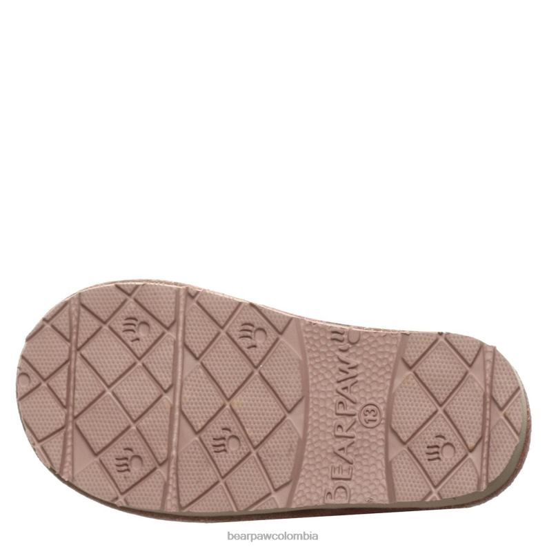 BEARPAW 8B2H612 zapatillas brillo rosa niños niño loki