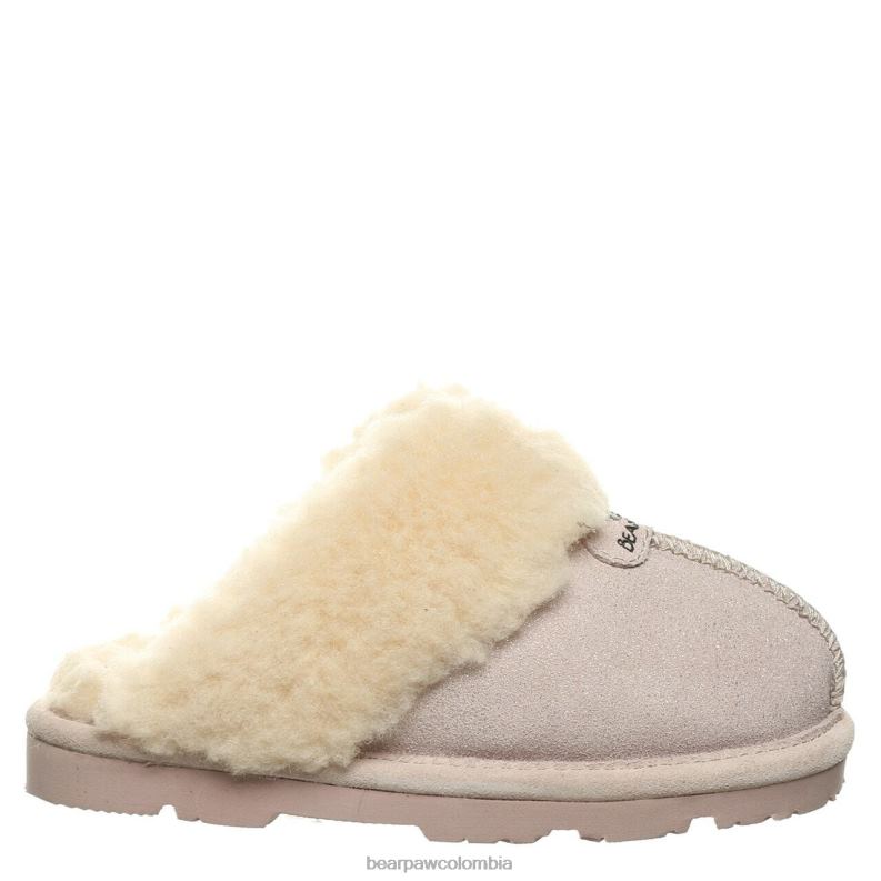 BEARPAW 8B2H615 zapatillas caviar rosa niños juventud loki