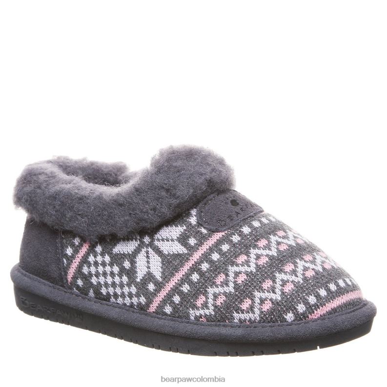 BEARPAW 8B2H618 zapatillas carbón niños juventud alicia